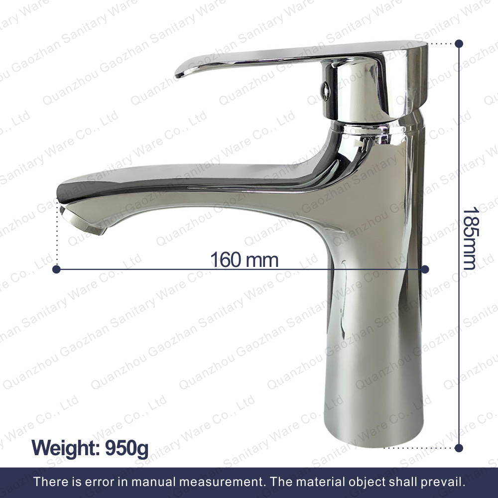 Brand Bathroom Modern Brass Material Foshan Factory Ceramic Sink Tap Mat Black Basin Faucet