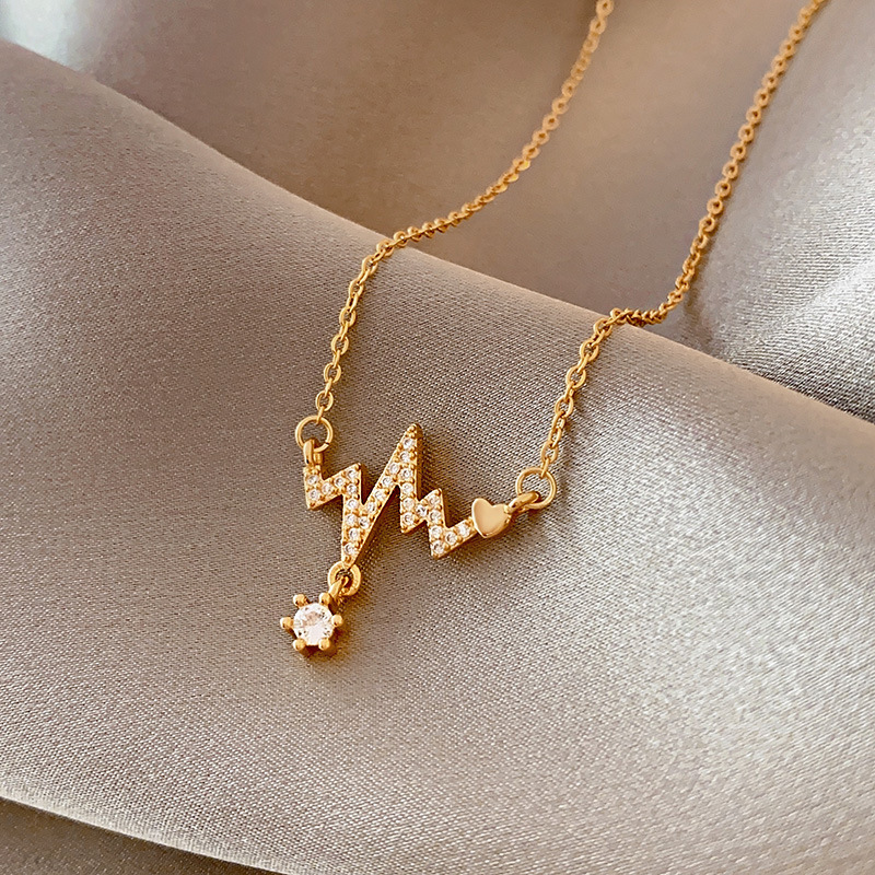 Luxury Collier Initial Necklace Stainless Steel 18K Gold Filled Jewelry Letter Necklace Women /