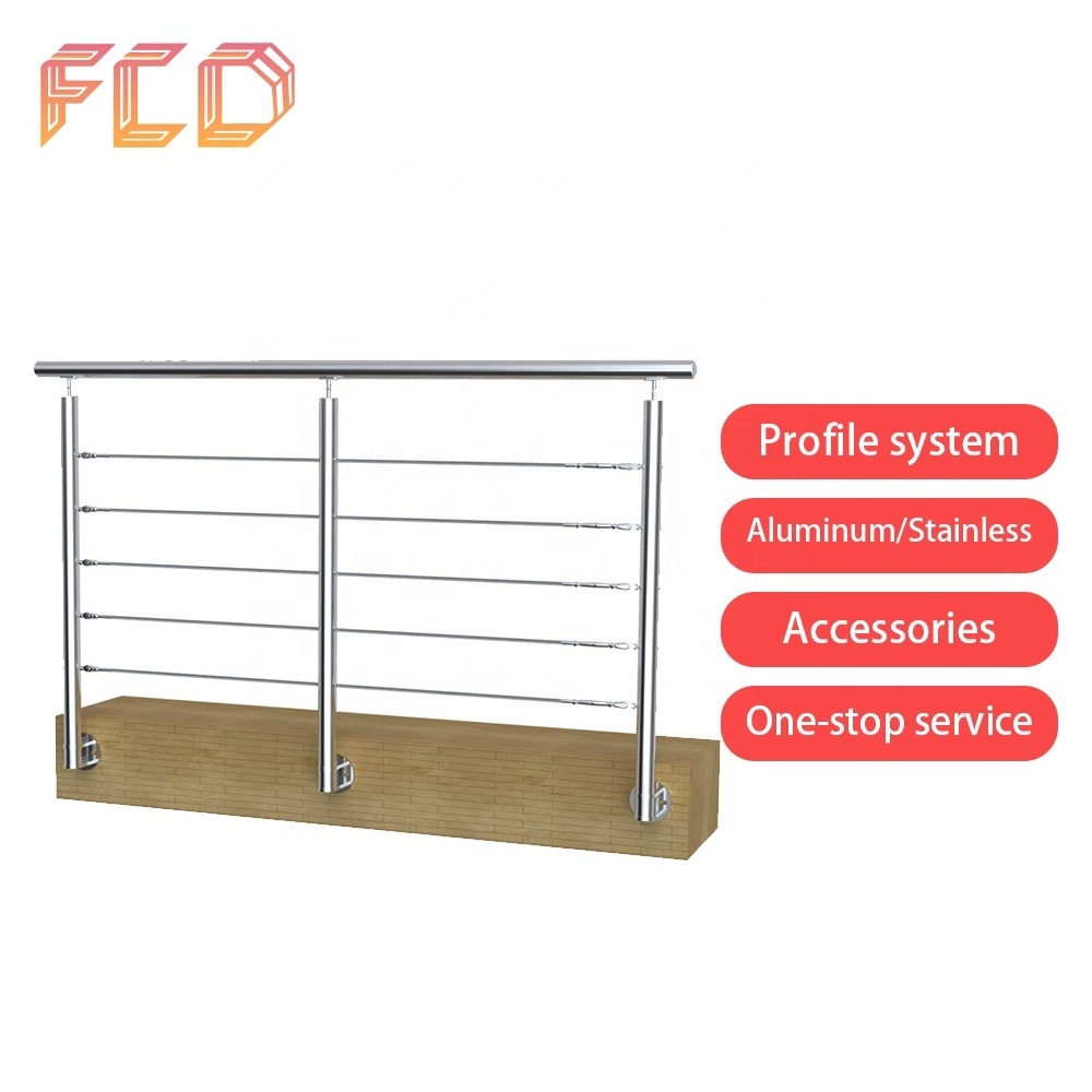 Delivery Fast Wire Deck Stainless Steel Diy System Cable Railing Post