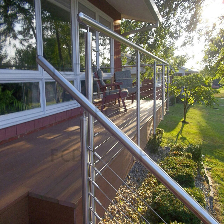 Delivery Fast Wire Deck Stainless Steel Diy System Cable Railing Post