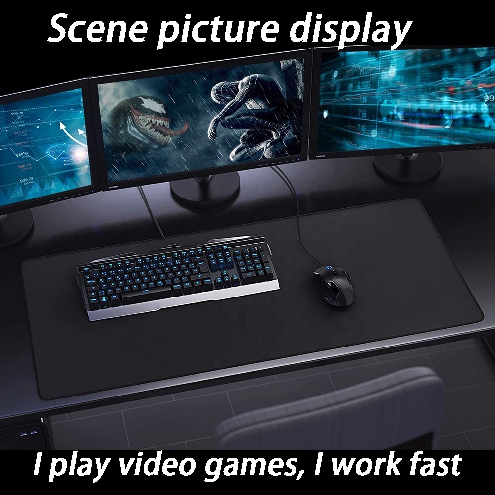 Large Desk Pad Souris Gamer Gaming Keyboard Mouse Pad Mat