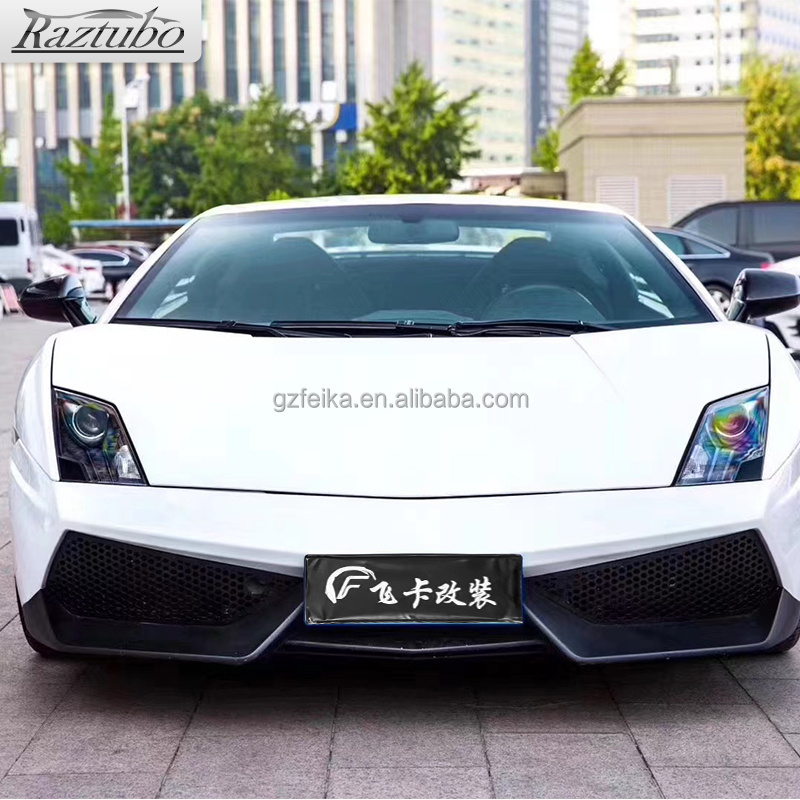 Upgrade LP570 Carbon Fibre Body Kit Bumper Spoiler Diffuser for Lamborghini Gallardo