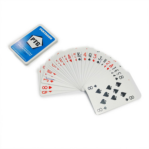 High Quality Waterproof Plastic Kem Playing Cards Poker Customised Black Plastic Playing Cards