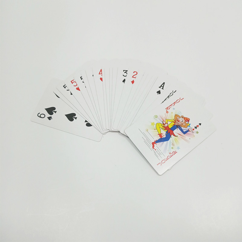 Customized Logo Paper Card Game Waterproof Sublimation Playing Cs Printing Poker Game Cards