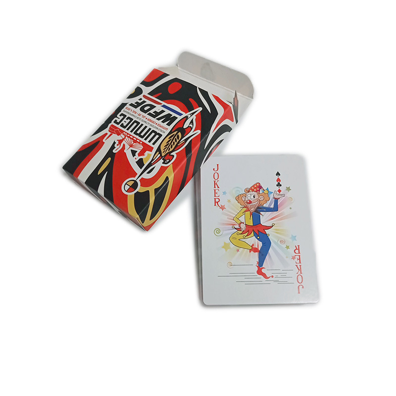 Customized Logo Paper Card Game Waterproof Sublimation Playing Cs Printing Poker Game Cards