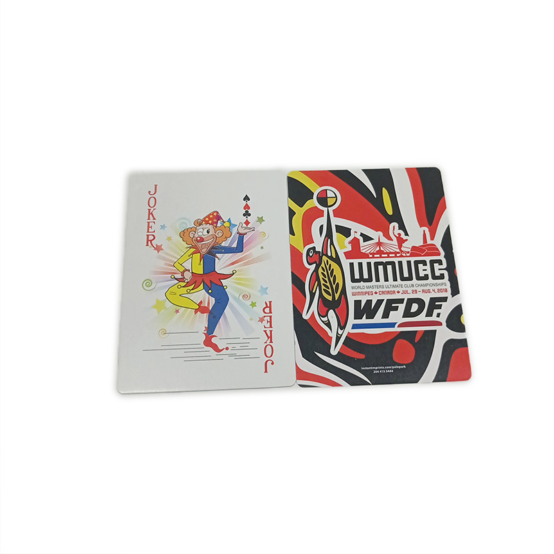 Customized Logo Paper Card Game Waterproof Sublimation Playing Cs Printing Poker Game Cards