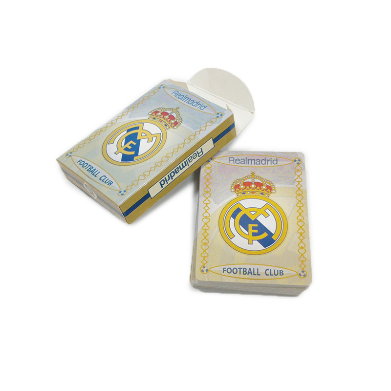 Durable Waterproof Luxury Customised Playing Cards Plastic Logo And Box Poker Game Set