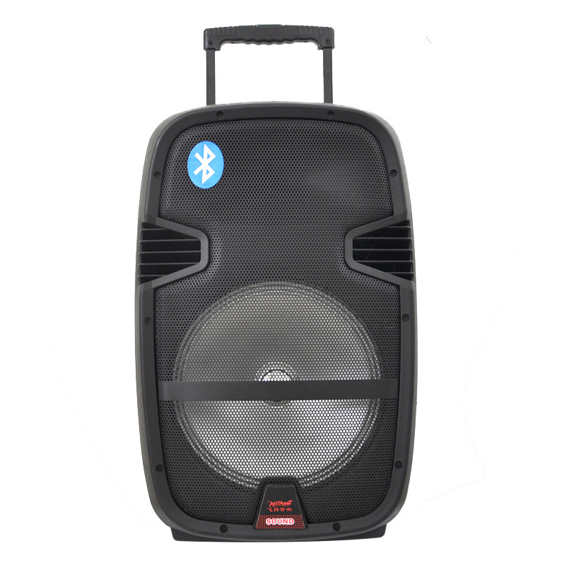 OUTDOOR big quran classic trolley active PA system single 12 inch karaoke bt wireless USB WHOLESALE acoustic audio loud speaker