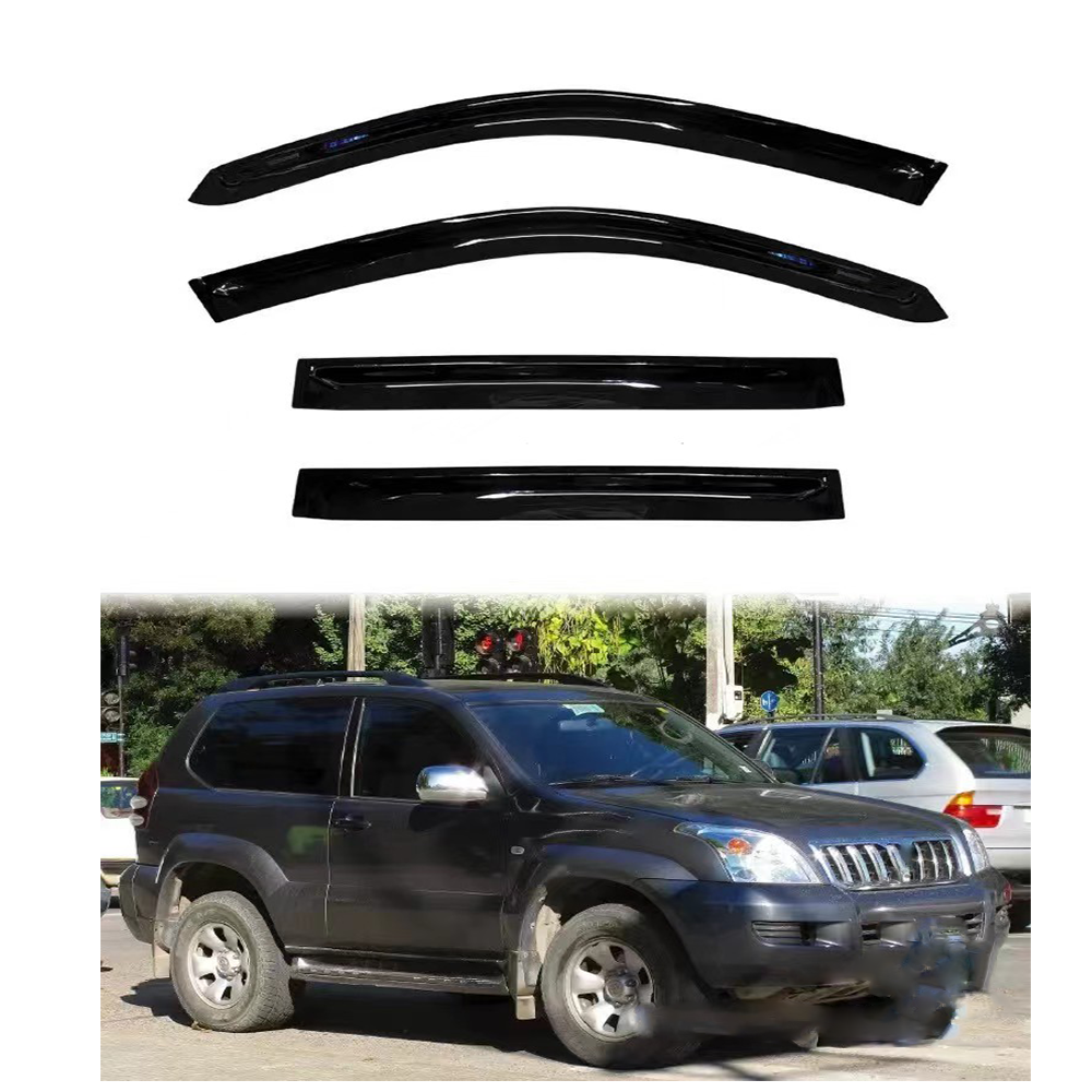 Window Visor Car Window Sun Rain Shade Visor Shield Use For TOYOTA LAND CRUISER PRADO120 LC120 FJ120 4000