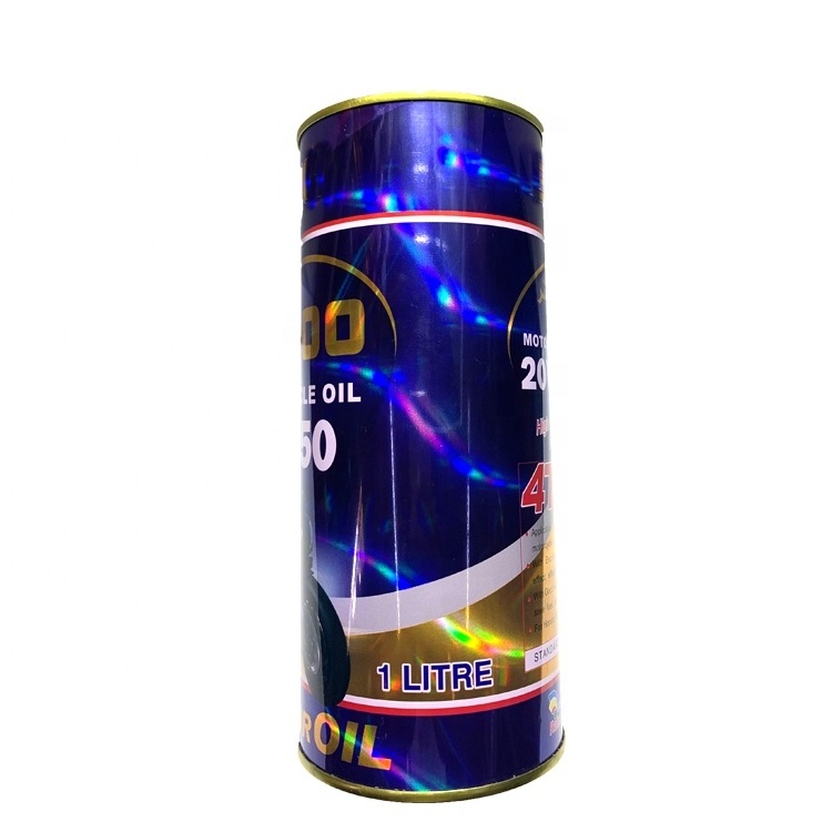 Customization 1L tin can oil antioxidants increase lubricity motorcycle engine oil