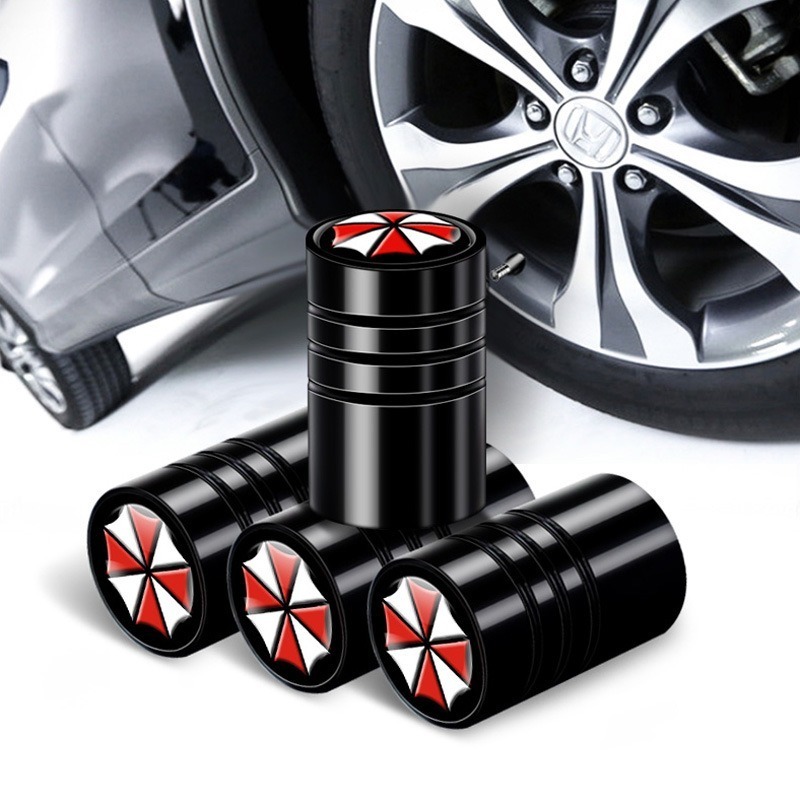 Color Aluminum Alloy Air Dust Cover Caps With Custom Logo Wheel Tire Rim Valve Stem Caps