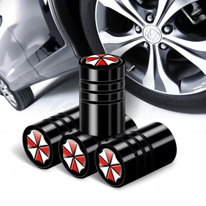 Color Aluminum Alloy Air Dust Cover Caps With Custom Logo Wheel Tire Rim Valve Stem Caps