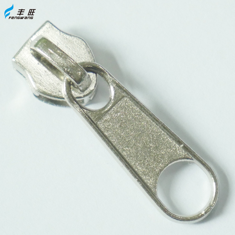 China special design high quality 8# zipper slider non lock zip pulls for hospital