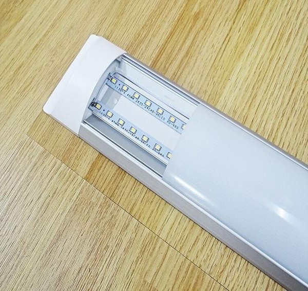 600mm led purifying tube 18w 26w 36w ceiling surface mounted LED Batten light tube/flat led tube/narrow led panel light