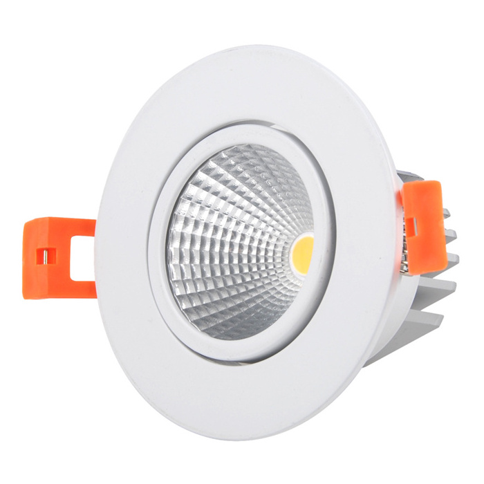 New Product light led cob downlight adjust down lights design 6 inch round recessed led smd downlight project