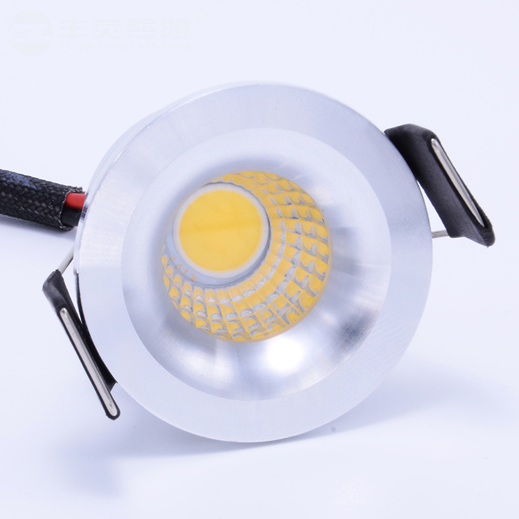 Oem odm wholesale mini led spotlight 2700 6500k 12v 3w,3 w led spot light silver