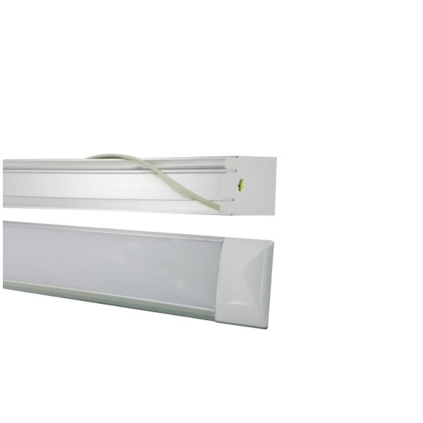 600mm led purifying tube 18w 26w 36w ceiling surface mounted LED Batten light tube/flat led tube/narrow led panel light