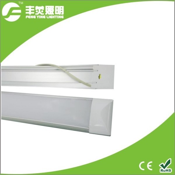 600mm led purifying tube 18w 26w 36w ceiling surface mounted LED Batten light tube/flat led tube/narrow led panel light