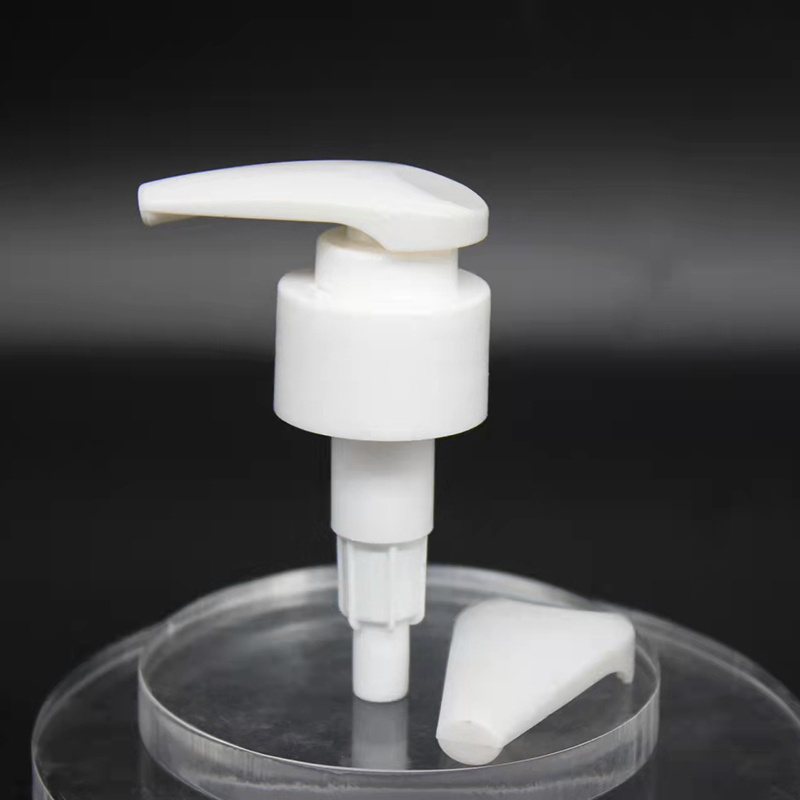 Toothpaste squeeze plastic bottle pump dispenser lotion pump 24/410 28/410 with cap cover