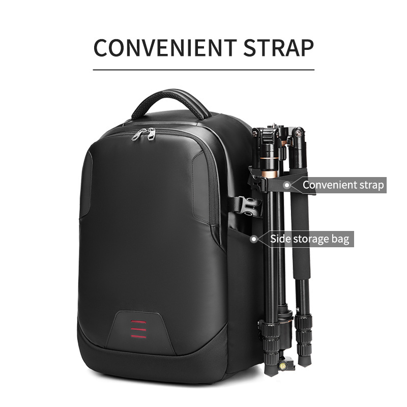 High Quality Waterproof Oxford Multifunctional Digital Camera Bag With Shelf Men's Backpack