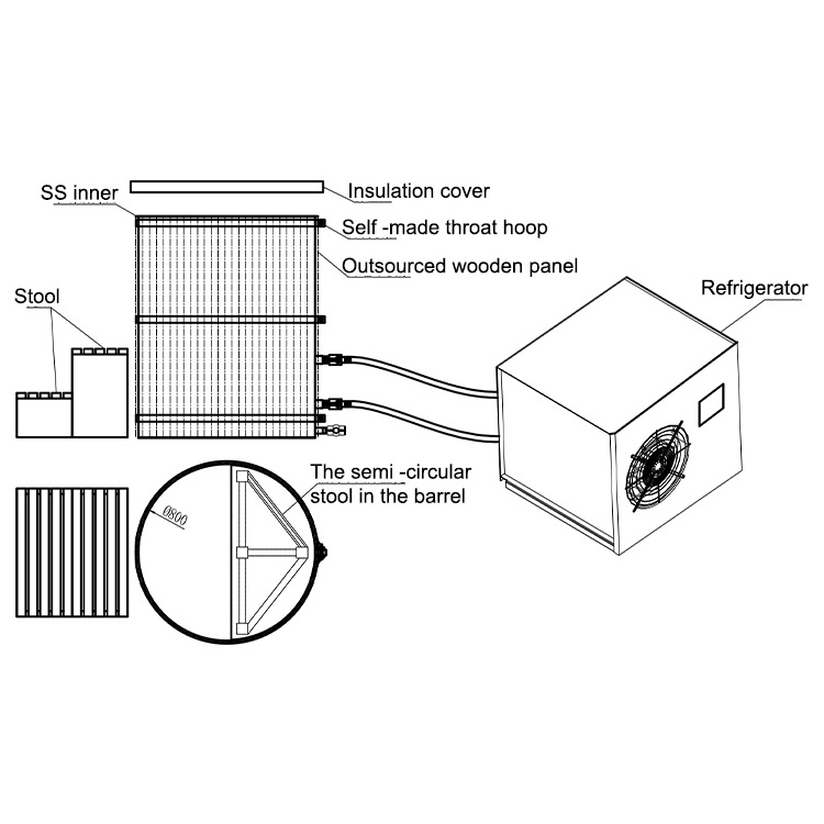 outdoor cold tub water chiller ice bath tub