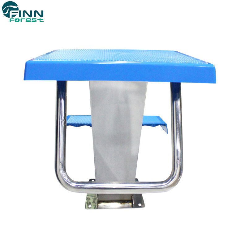 Competition Pool Used Racing Diving Board Portable Starting Block For Swimming Pool