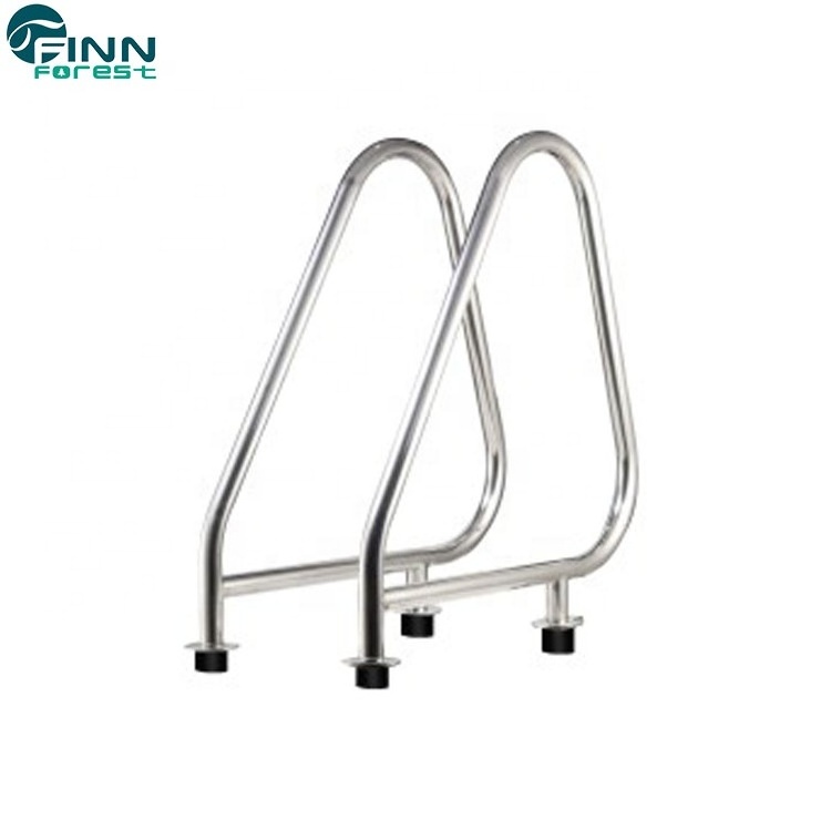 Manufacturer wholesale above ground 304 stainless handrails for swimming pool