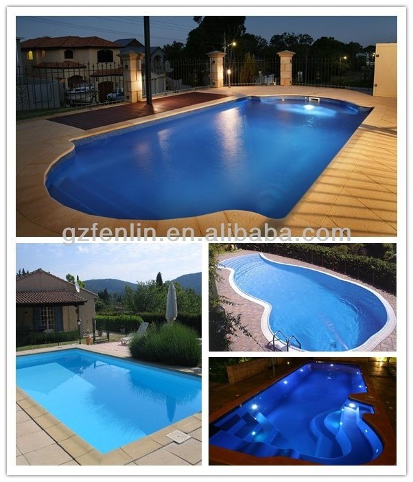 Large Outdoor Spa Used Swimming Parts Pvc Film For Pool