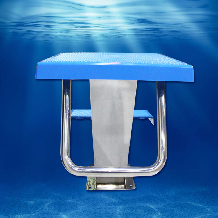 Competition Pool Used Racing Diving Board Portable Starting Block For Swimming Pool