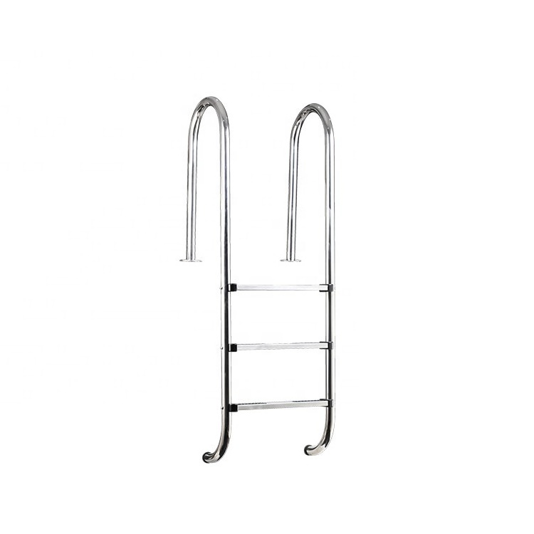 escalera de piscina 3-Step aluminum swimming pool ladder deck step ladder