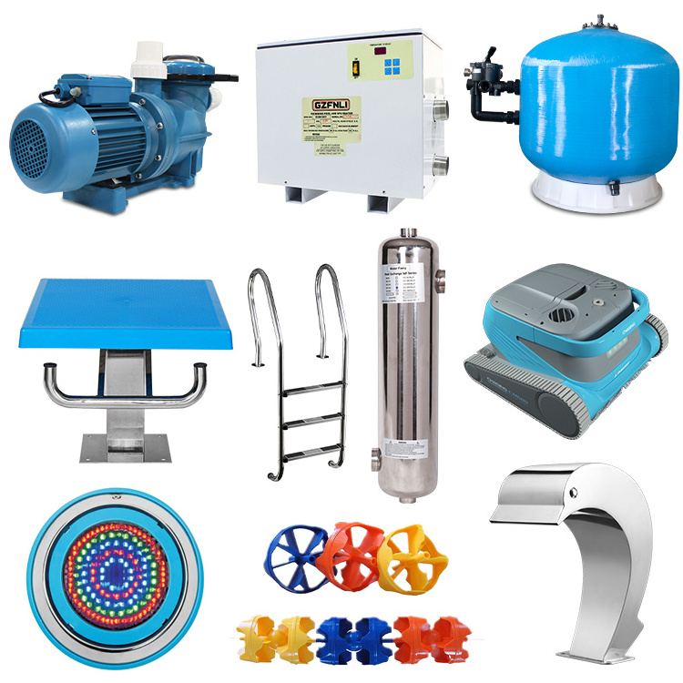 high-quality pump and systems parts swimming pool top mounted Sand filter swimming pool equipment