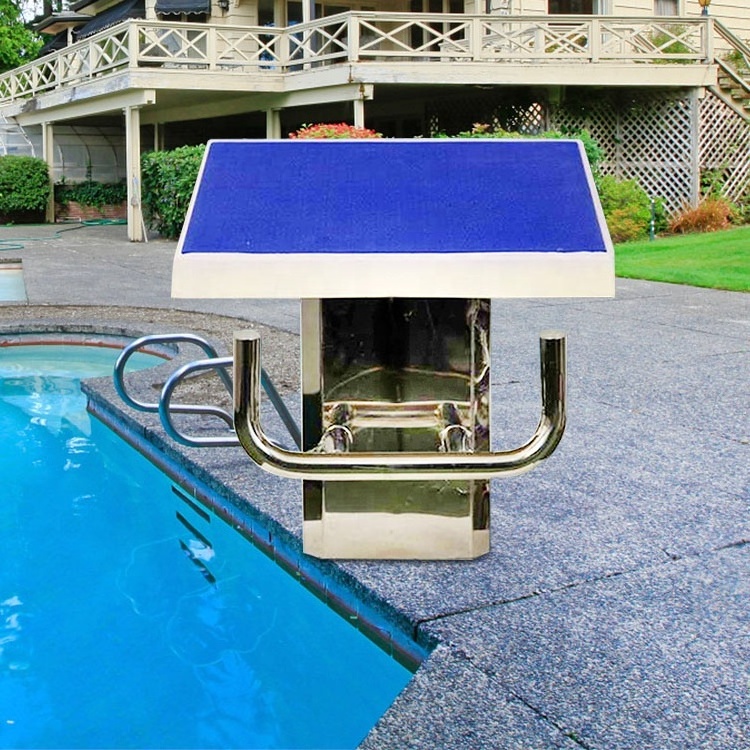 Manufacturer Supply Standard Portable Starting Block Pools Diving Block Swimming Pool Jumping Platform