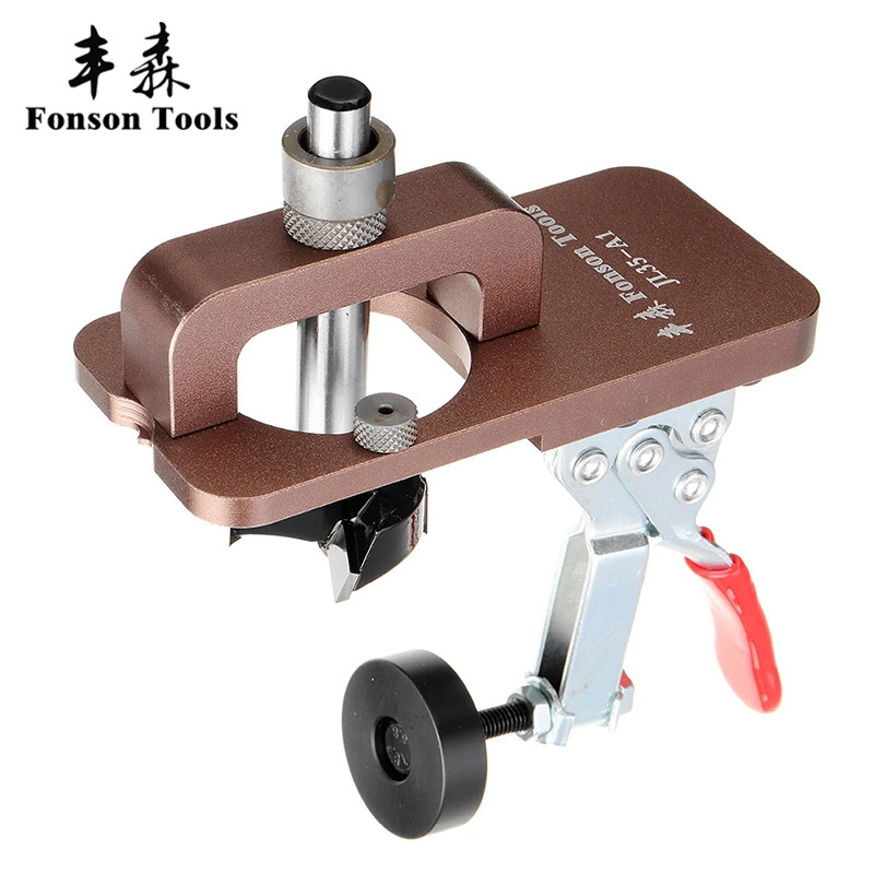 35mm Cabinet Hinge Jig Drilling Set Guide Locator Household Tools Woodworking