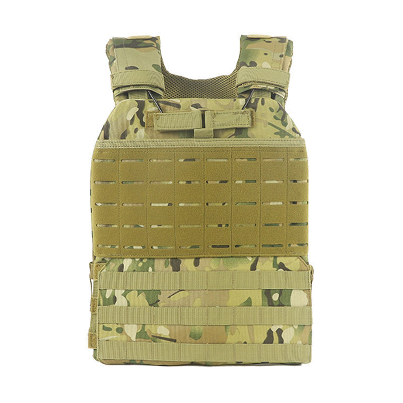 Adjustable Wholesale Camouflage Fashion Safety Tactical Molle Vest Costume GYM Training