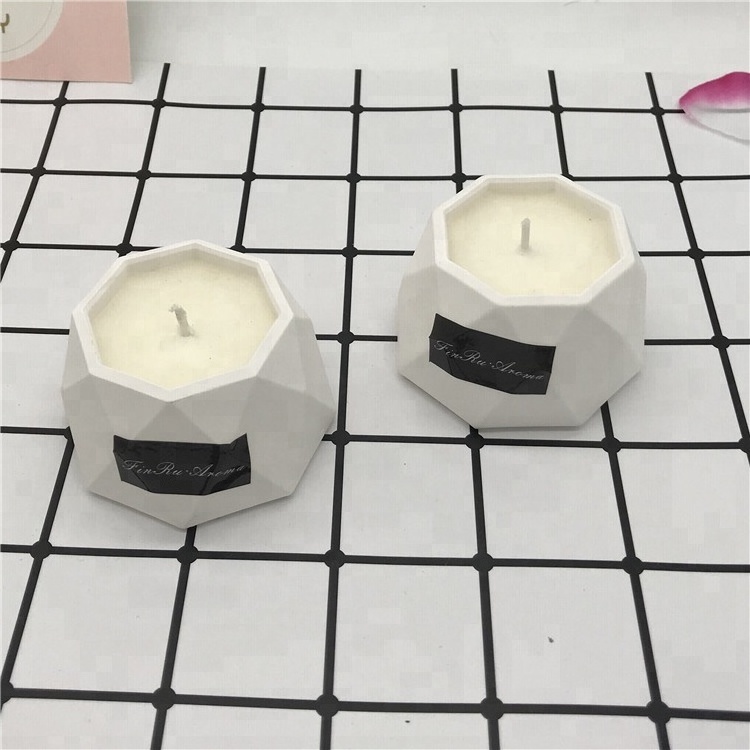 Various Shapes Scented Ceramic Pillar Candle Holder Wholesale Ceramic Votive Candle Holder