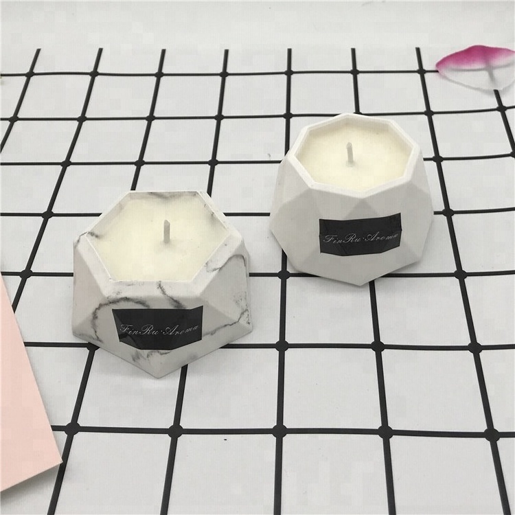 Various Shapes Scented Ceramic Pillar Candle Holder Wholesale Ceramic Votive Candle Holder