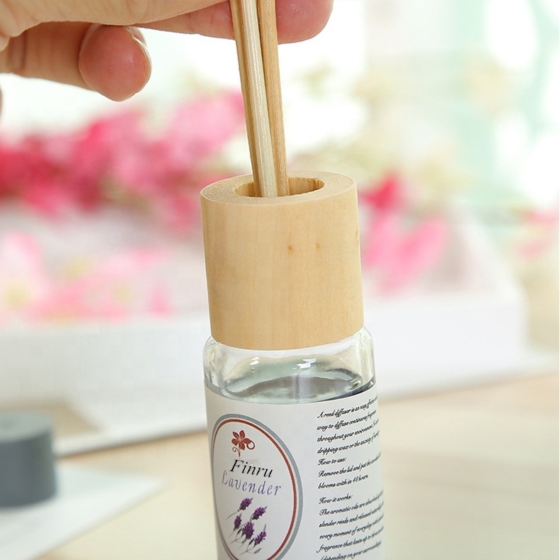 30ml Scent Water Based Liquid Air Freshener With Wood Flower Reed Diffuser