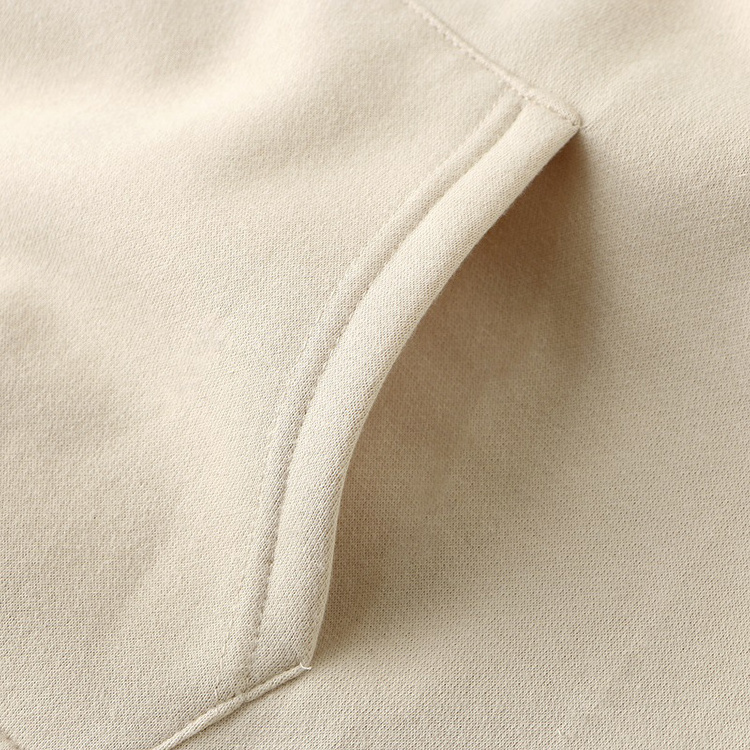 high quality heavy weight cotton stringless blank hoodie custom men streetwear oem logo custom hoodie