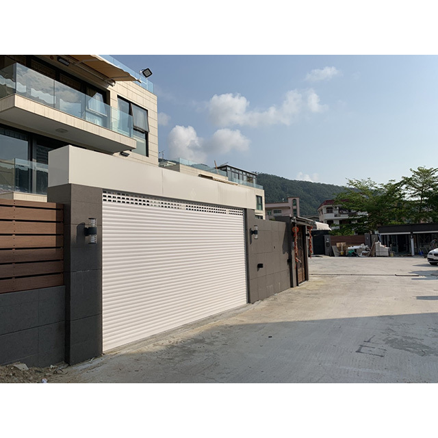 2022 Cheap Automatic Motor Aluminum Alloy Roller Shutter Doors Interior Swinging Rolling Roll Up Down Security Garage Door