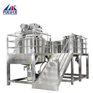 FULUKE SUS316 steam turbine agitator ibc tank barrel mixer liquid agitator roller mixer perfume fruit jam mixing tank