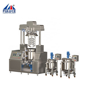 Fuluke SUS 316 vacuum homogenizing emulsifier machine high shear hydrophilic emulsifier mixer lab scale emulsifier sp cake emuls