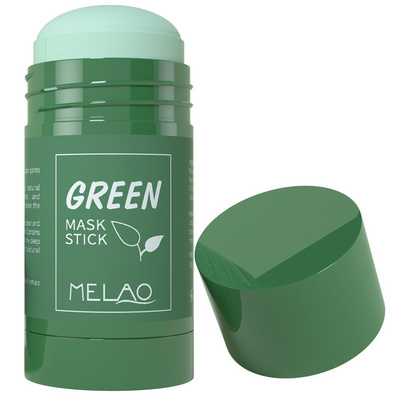 Green Tea Solid Mud Mask Stick 40g Hydrating Moisturizing Skin care Exfoliating Cleansing Mask Stick