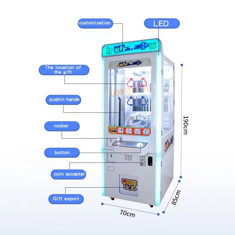 Indoor Shopping Mall 9 15 Holes Price Adult Push Coin Operated Toys Vending Golden Keymaster Arcade Machine