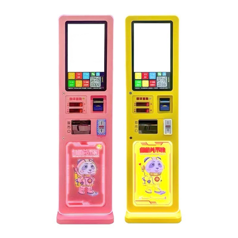 Coin Changer Machine Token Coin Changer Machine Coin Pusher Machine With Bill Changer