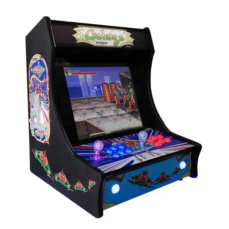 Multi Game Classic Arcade Game Cabinet 2 Player Machine Bartop Retro Arcade Machine