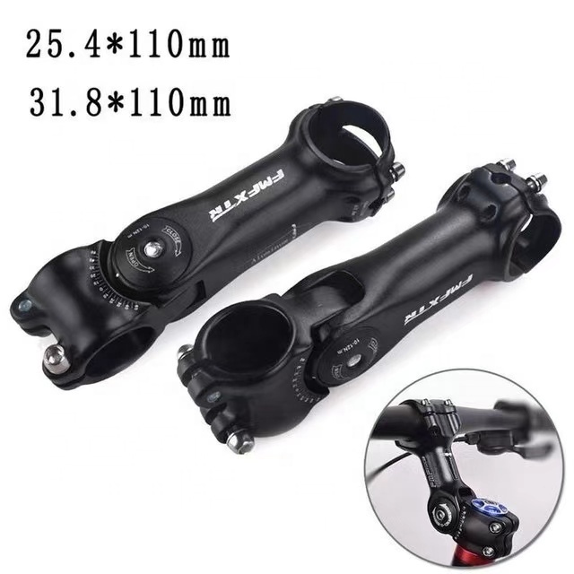 MTB Adjustable Angle Bicycle Handlebar Stem Alloy Mountain Bike Stem