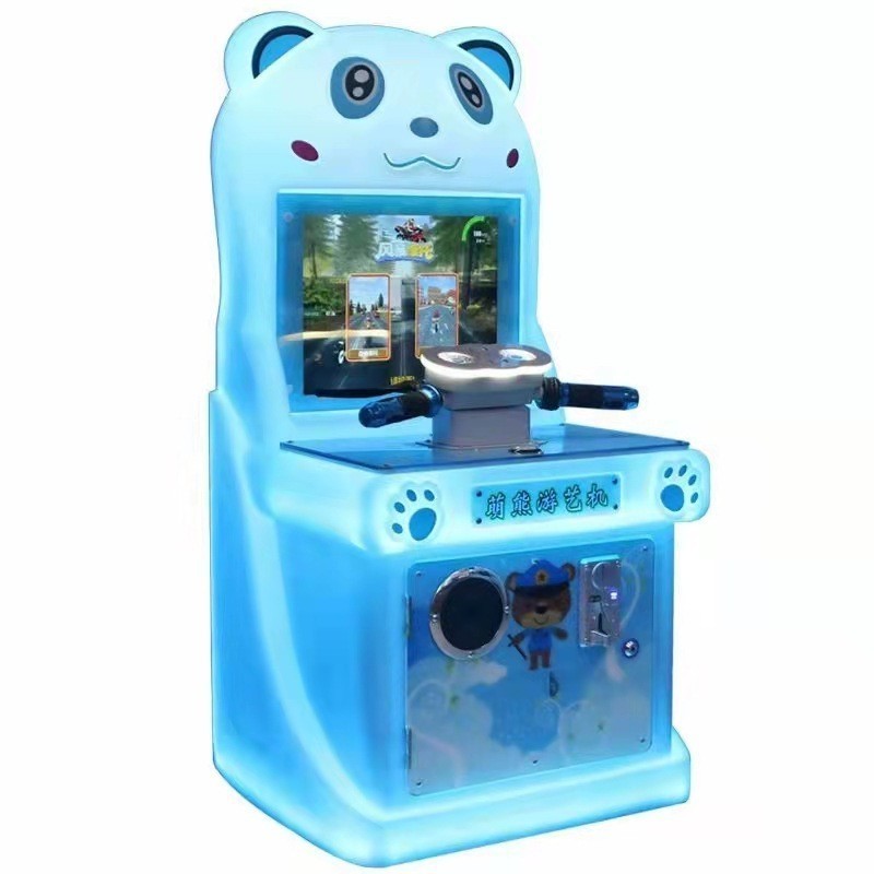 Kids Rides Game Machines Kids Pusher Arcade Shooting Gun Game Machine Mini Arcade Machine Game For Kids