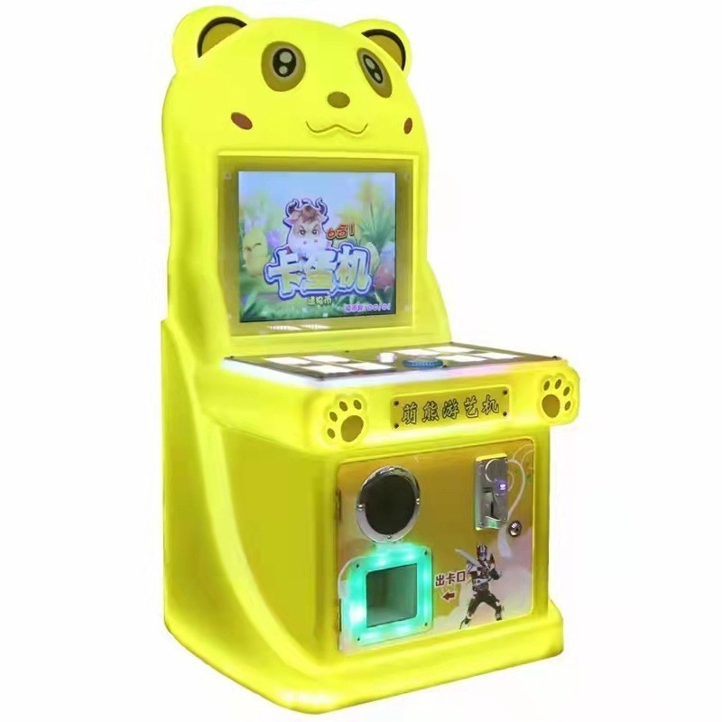 Kids Rides Game Machines Kids Pusher Arcade Shooting Gun Game Machine Mini Arcade Machine Game For Kids