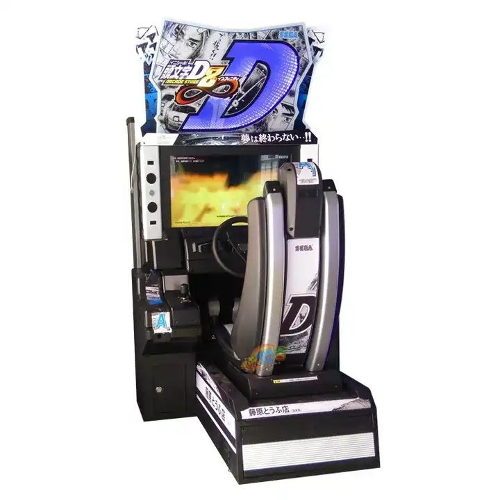 Initial D8  adult arcade driving game machine simulator arcade video racing car game machine