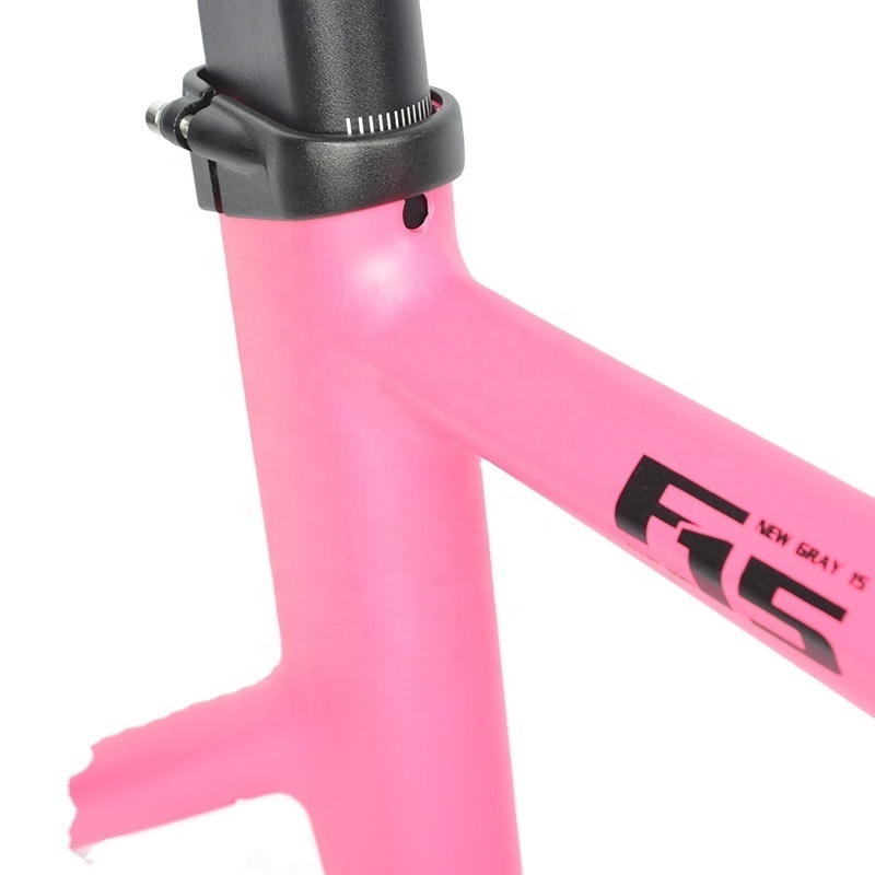 Manufacturer Supply High Quality 700C Single Speed Carbon Fork 52CM Aluminum Alloy Fixie Bike Frame